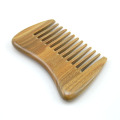 FQ marca de madeira de alta qualidade de madeira barba sândalo logotipo personalizado pente